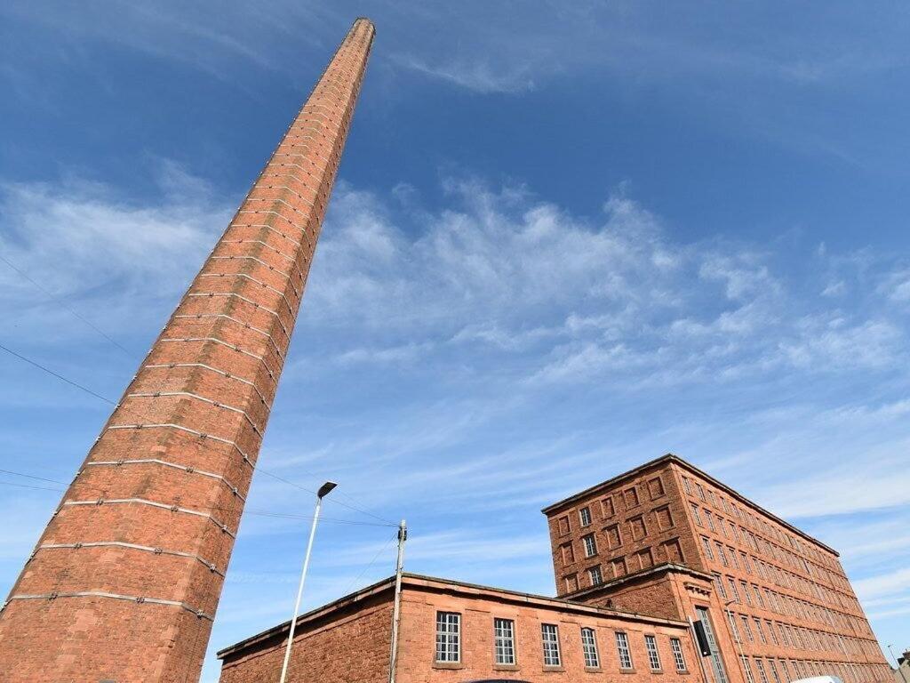 The Engine House At Dixons Chimney Near Carlisle Castle Unique Historic Apartment With 65 Inch Sky Glass And Private Parking Екстер'єр фото
