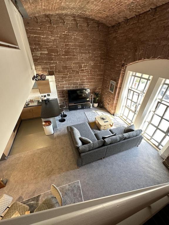 The Engine House At Dixons Chimney Near Carlisle Castle Unique Historic Apartment With 65 Inch Sky Glass And Private Parking Екстер'єр фото