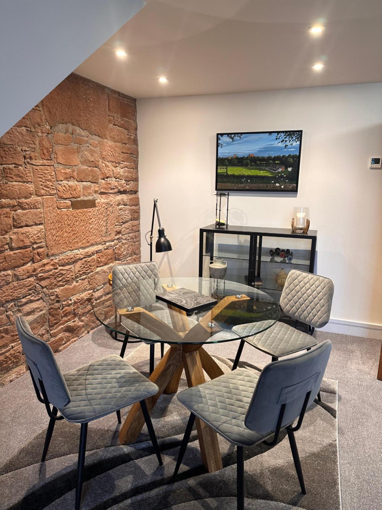 The Engine House At Dixons Chimney Near Carlisle Castle Unique Historic Apartment With 65 Inch Sky Glass And Private Parking Екстер'єр фото